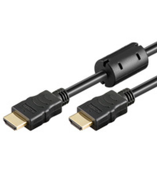 Wentronic 1m HDMI 1м HDMI HDMI Черный HDMI кабель