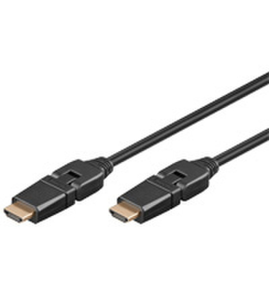 Wentronic 3m HDMI G-360° 3m HDMI HDMI Black HDMI cable