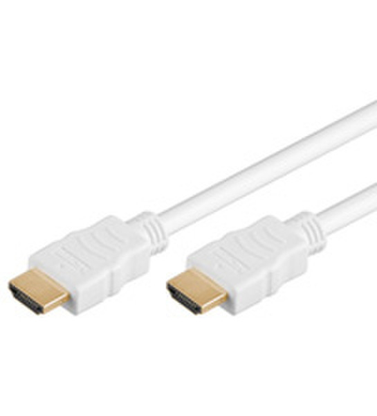 Wentronic 1m HDMI 1м HDMI HDMI Белый HDMI кабель