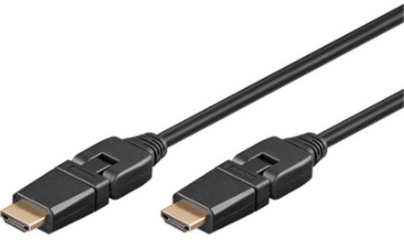Wentronic 5m HDMI G-360° 5m HDMI HDMI Black HDMI cable