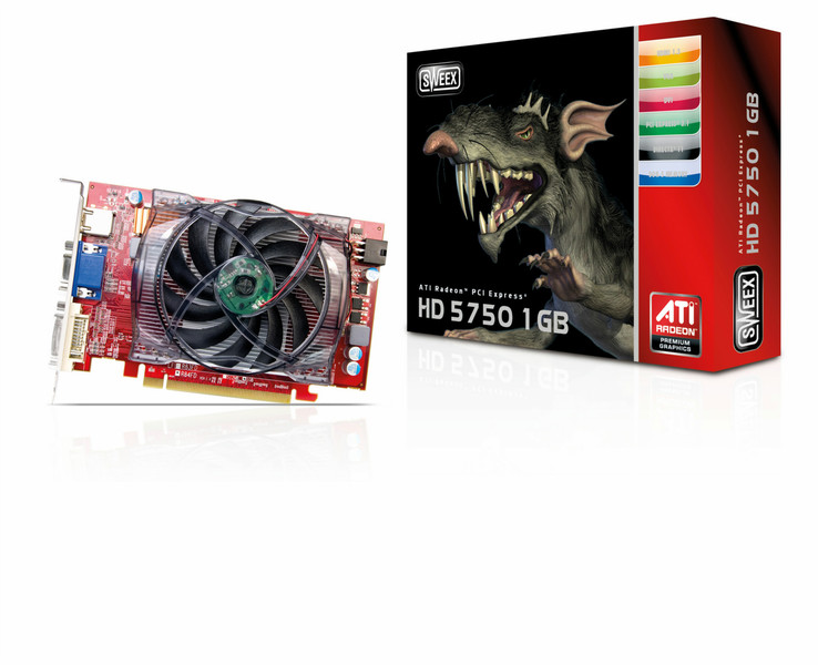 Sweex ATI Radeon HD 5750 1GB PCI Express