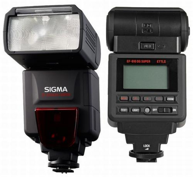 Sigma EF-610 DG Slave camera flash Черный