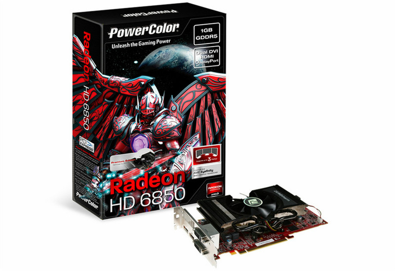PowerColor Radeon HD6850 1GB 1GB GDDR5