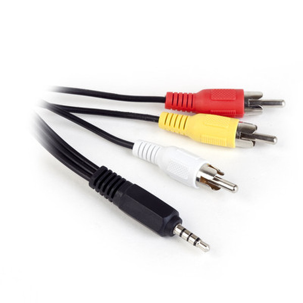 Energy Sistem RA-C52/65 Tv-Out 3.5mm 3 x RCA Black composite video cable