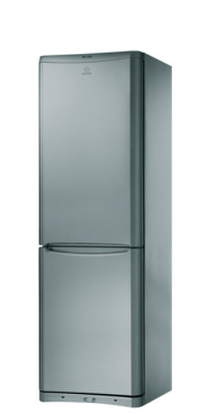 Indesit 23 VNX freestanding 334L A+ Stainless steel fridge-freezer