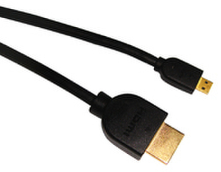 Microconnect HDMI v1.4 - 1m 1м HDMI Micro-HDMI Черный HDMI кабель