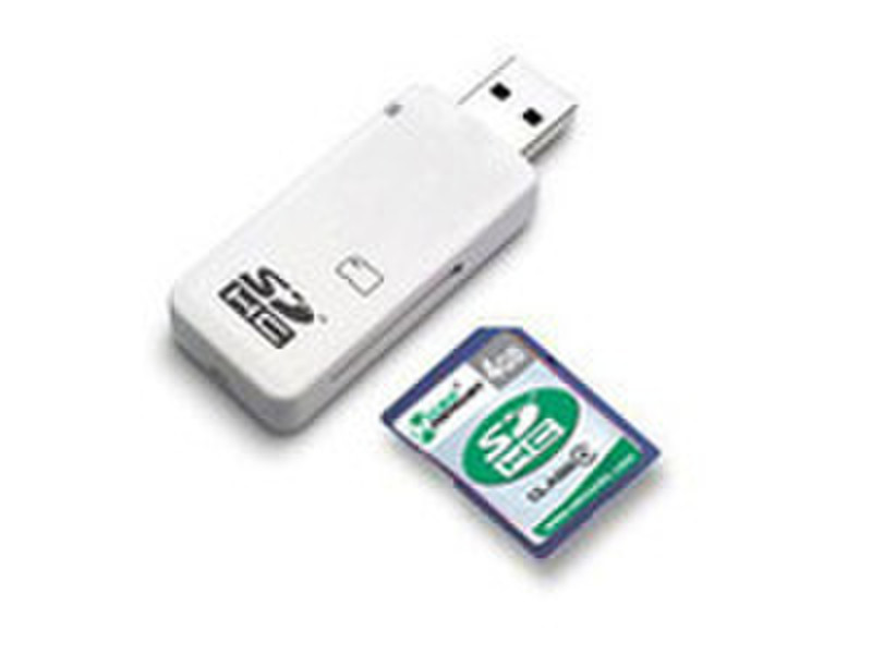 MicroMemory MMSDHC4/4GB-READER 4GB SD Class 4 memory card