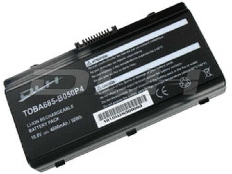 DLH LI-ION 10.8V-4600mAh-50Wh BLACK STANDARD Литий-ионная (Li-Ion) 4600мА·ч 10.8В аккумуляторная батарея