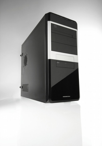 Modecom Enjoy2 Midi Midi-Tower Black,Silver computer case