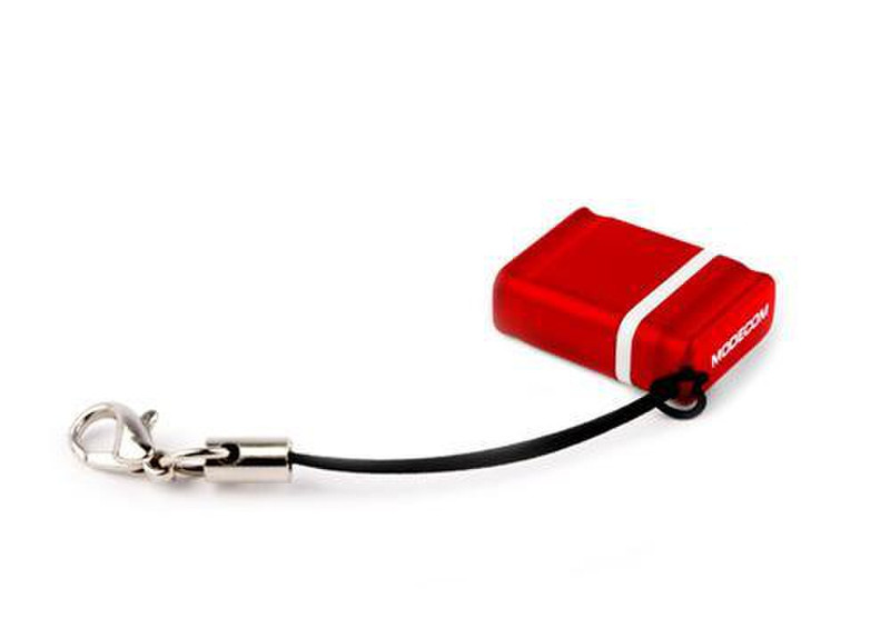 Modecom MEMODRIVE MINI 2GB 2ГБ USB 2.0 Type-A Красный USB флеш накопитель