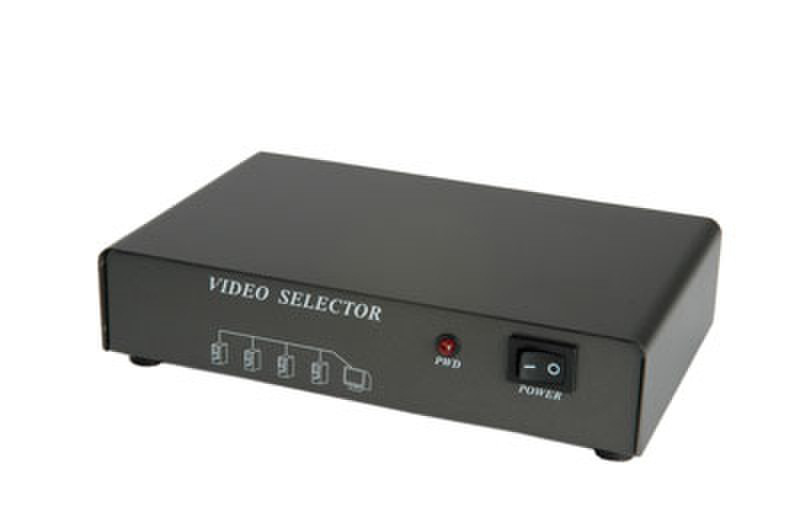 ROLINE Video Selector, 4 Ports video splitter