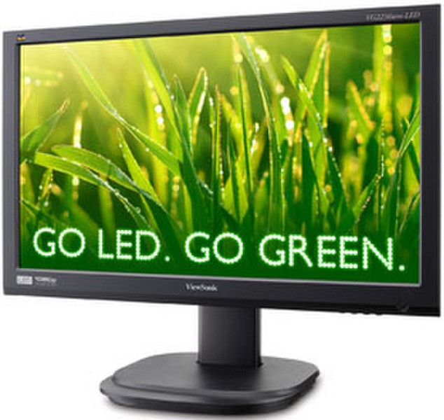 Viewsonic LED LCD VG2436wm-LED 24Zoll Full HD Schwarz Computerbildschirm