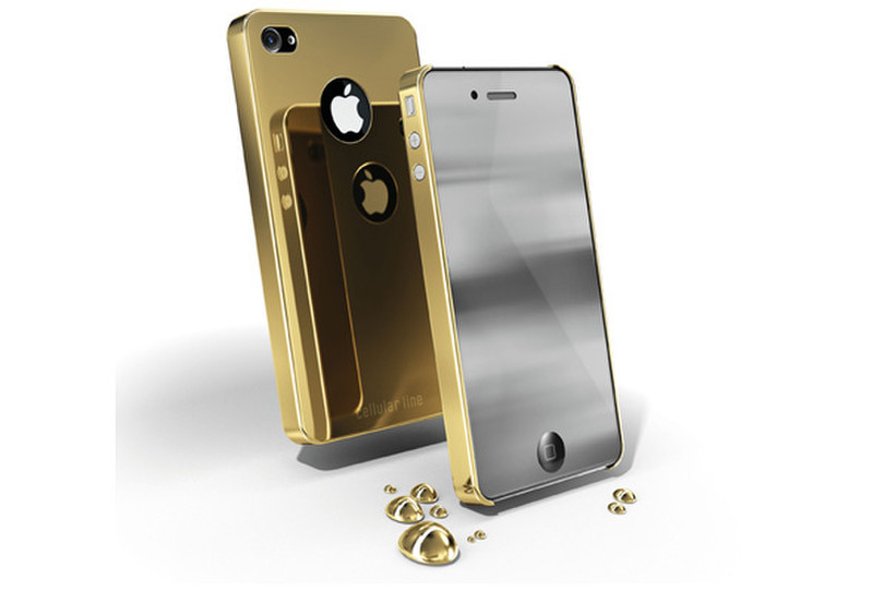Cellular Line CHRMIPHONE4G Gold mobile phone case