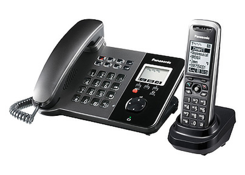 Panasonic KX-TGP550T01 ЖК Черный IP-телефон