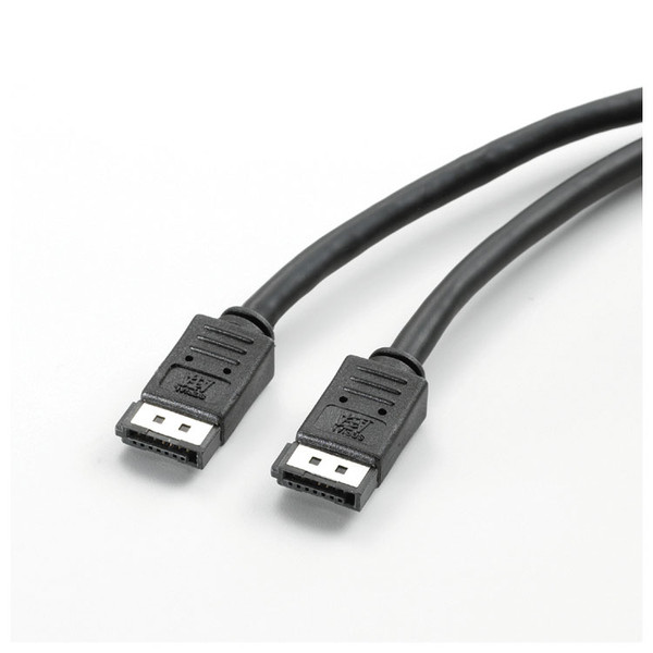 ROLINE S-ATA Data cable external, 1.2m 1.2м Черный кабель SATA