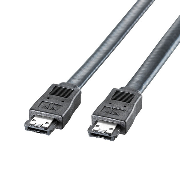 ROLINE S-ATA II Cable 1m Schwarz SATA-Kabel