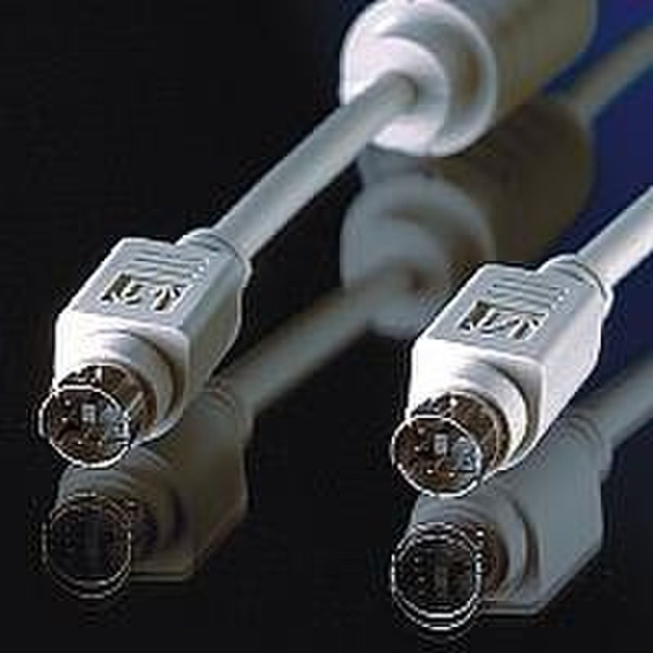 ROLINE PS2 M/M, 6.0m, ATX, moulded 6m PS/2 cable