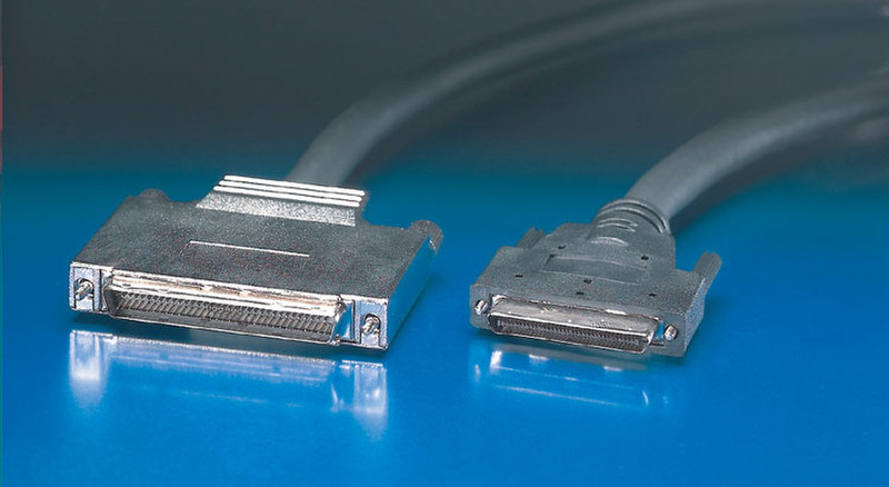 ROLINE SCSI LVD cable, V68 M / DB68 mini M, 3.0m