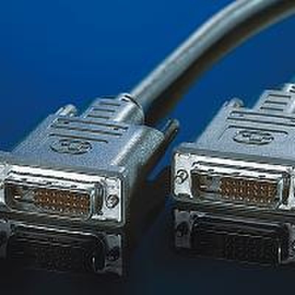 ROLINE Monitor cable DVI M/M, single link, 2.0m 2m DVI-Kabel
