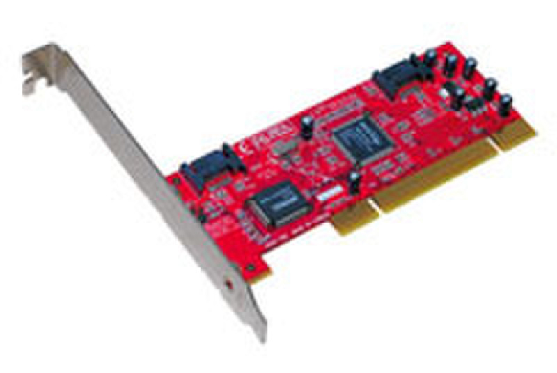 ROLINE PCI Adapter, 2 internal S-ATA Ports, RAID interface cards/adapter