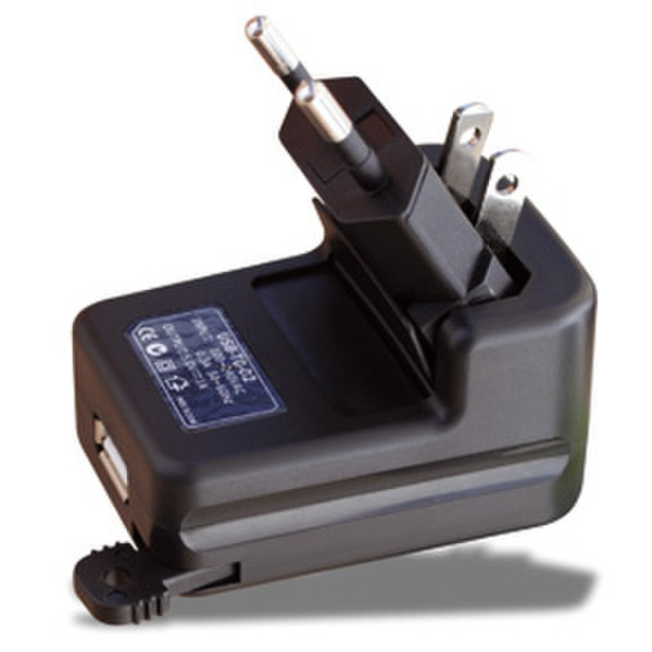 Covertec Travel Charger Adaptor Для помещений Черный зарядное для мобильных устройств