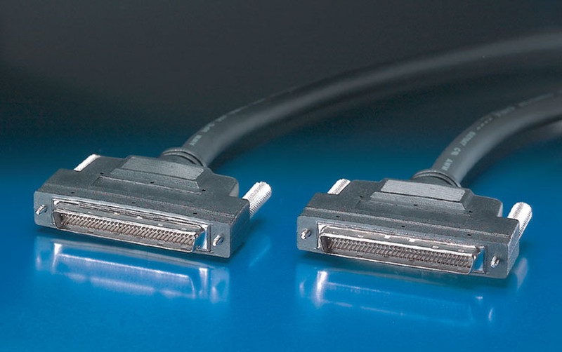 ROLINE SCSI LVD cable, DB68 mini M/M, 1.8m