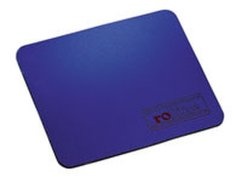 ROLINE Mouse Pad, rubber sponge, without imprint, blue Синий коврик для мышки