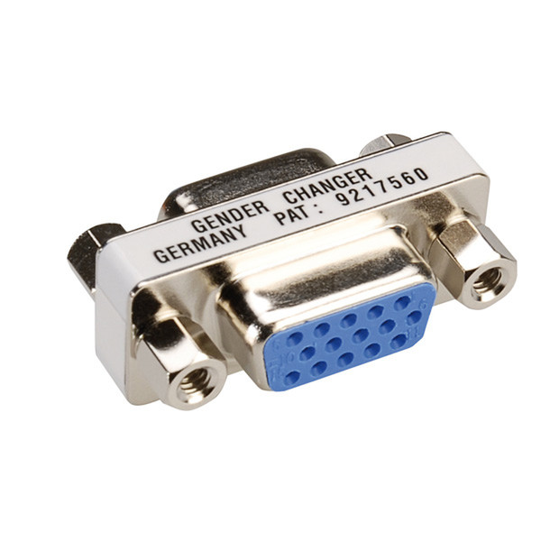 ROLINE Mini Gender Changer, 15-pin HD F - F кабельный разъем/переходник