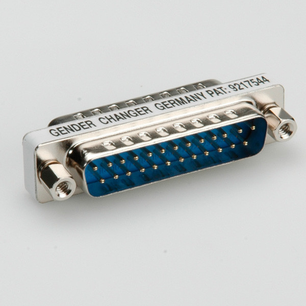 ROLINE Mini Gender Changer, 25-pin M - M кабельный разъем/переходник