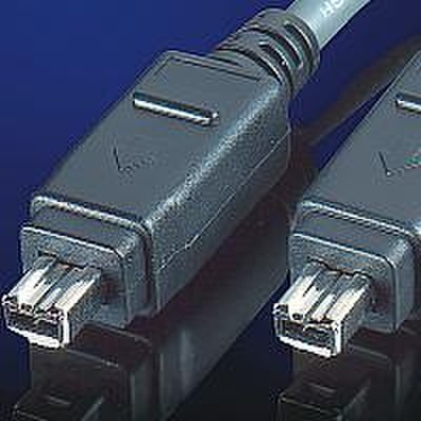 ROLINE IEEE 1394 Fire Wire cable, 4/4pin, 4.5m 4.5м FireWire кабель