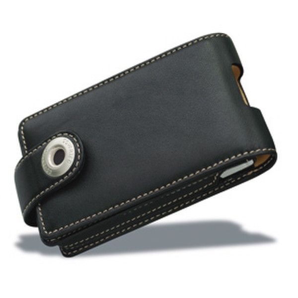 Covertec Leather Case for iPod 4G & Photo, Black Черный