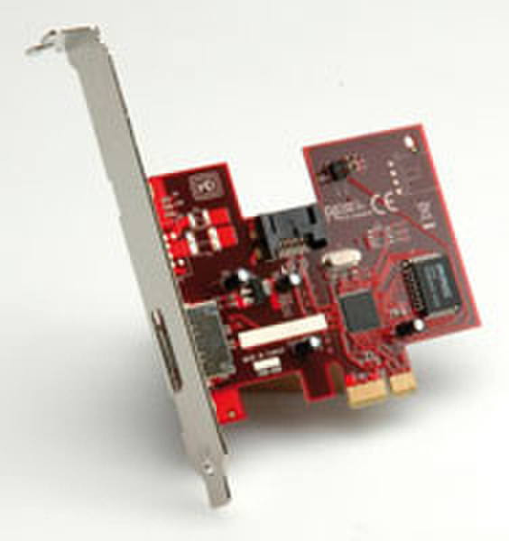 ROLINE PCI-Express Adapter, 1+1x S-ATA II Ports interface cards/adapter