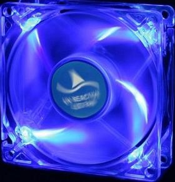 Sharkoon UV-reactive LED Casefan Blue 80mm