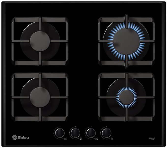 Balay 3ETG394N Tabletop Gas hob Black