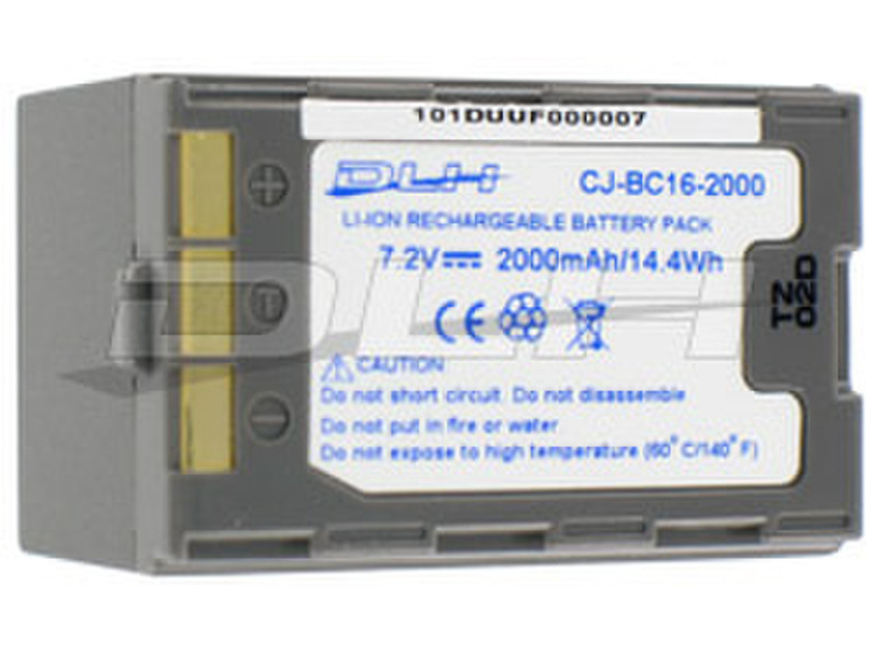 DLH LI-ION 7.2V-2000mAh-14.4Wh Литий-ионная (Li-Ion) 2000мА·ч 7.2В аккумуляторная батарея