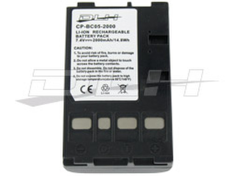 DLH LI-ION 7.4V-2000mAh-14.8Wh Lithium-Ion (Li-Ion) 2000mAh 7.4V Wiederaufladbare Batterie