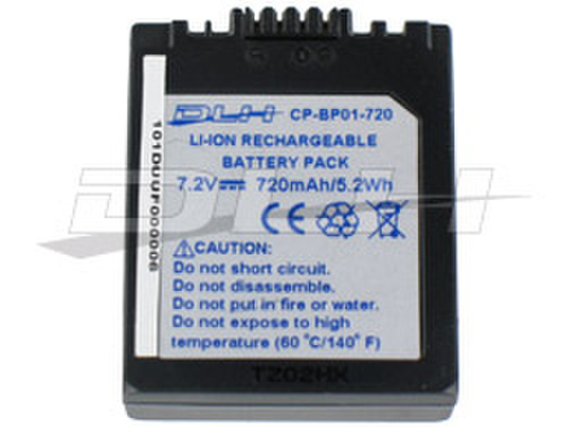 DLH LI-ION 7.2V-720mAh Lithium-Ion (Li-Ion) 720mAh 7.2V Wiederaufladbare Batterie