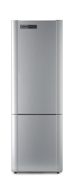 Hoover HNC 182 AE freestanding A+ Aluminium fridge-freezer