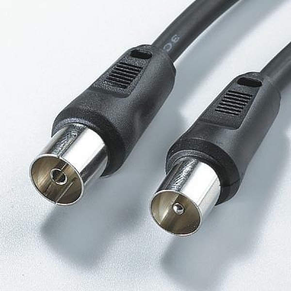 ROLINE Antenna Cable, 75Ohm, PAL, M/F, 1.5m 1.5m Koaxialkabel