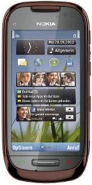 Nokia C7-00 Одна SIM-карта Коричневый смартфон