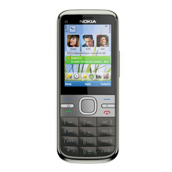 Nokia C5-00 Single SIM Grey smartphone