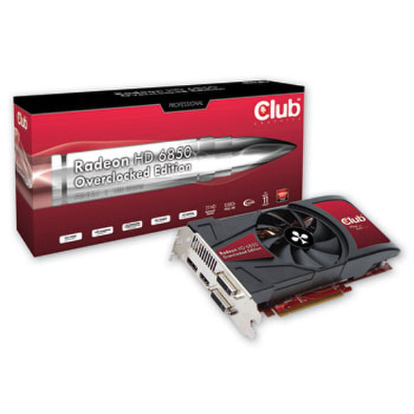 CLUB3D CGAX-68524O 1GB GDDR5 graphics card