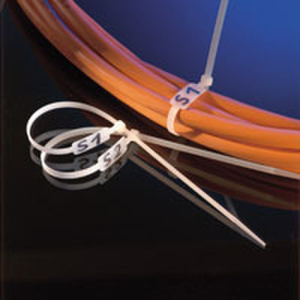 ROLINE Cable Tie, 4.8 mm, with description field, 30 cm Nylon Kabelbinder