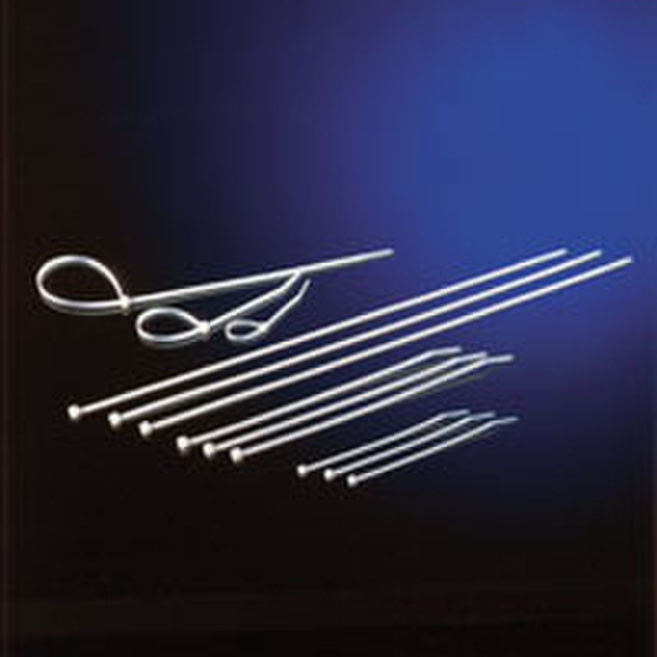 ROLINE Cable Tie, 3.7 mm, angled, 15 cm стяжка для кабелей