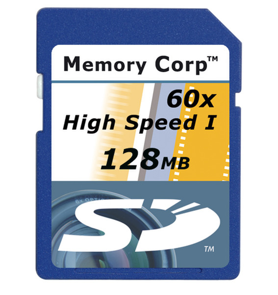 Memory Corp 256 MB SecureDigital Card (SDC) High Speed x60 0.25GB SD memory card