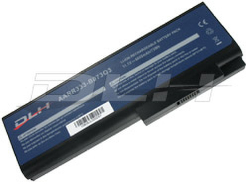 DLH BATTERY LI-ION 11.1V-6600mAh-73Wh BLACK STANDARD Lithium-Ion (Li-Ion) 6600mAh 11.1V Wiederaufladbare Batterie