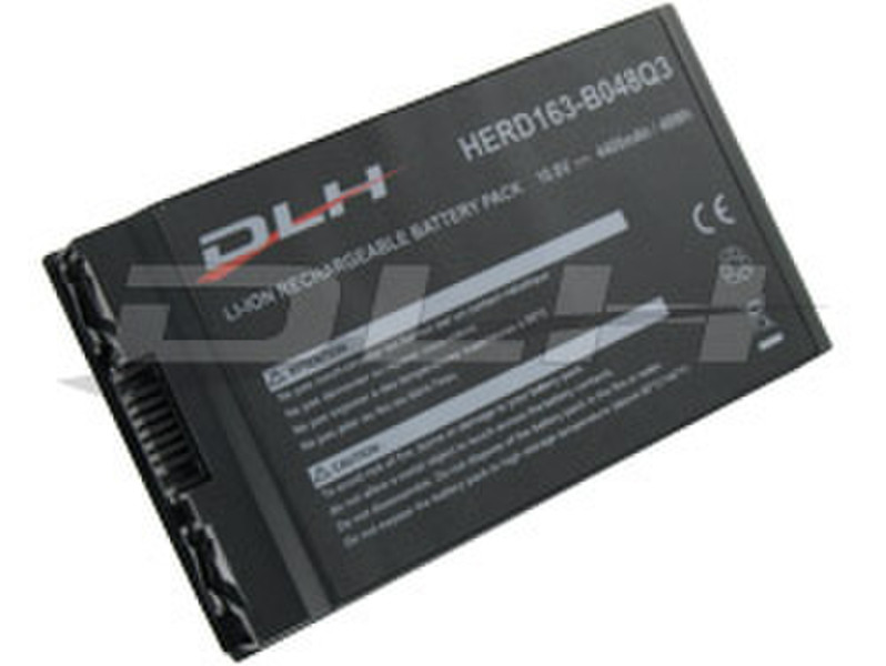 DLH LI-ION 10.8V-4400mAh-48Wh BLACK STANDARD Литий-ионная (Li-Ion) 4400мА·ч 10.8В аккумуляторная батарея