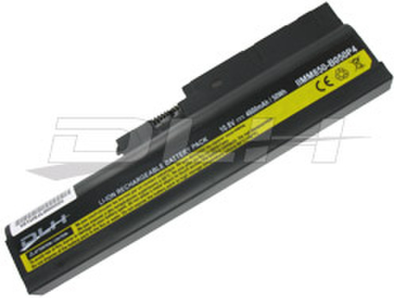 DLH LI-ION 10.8V-4600mAh-50Wh BLACK STANDARD Lithium-Ion (Li-Ion) 4600mAh 10.8V Wiederaufladbare Batterie