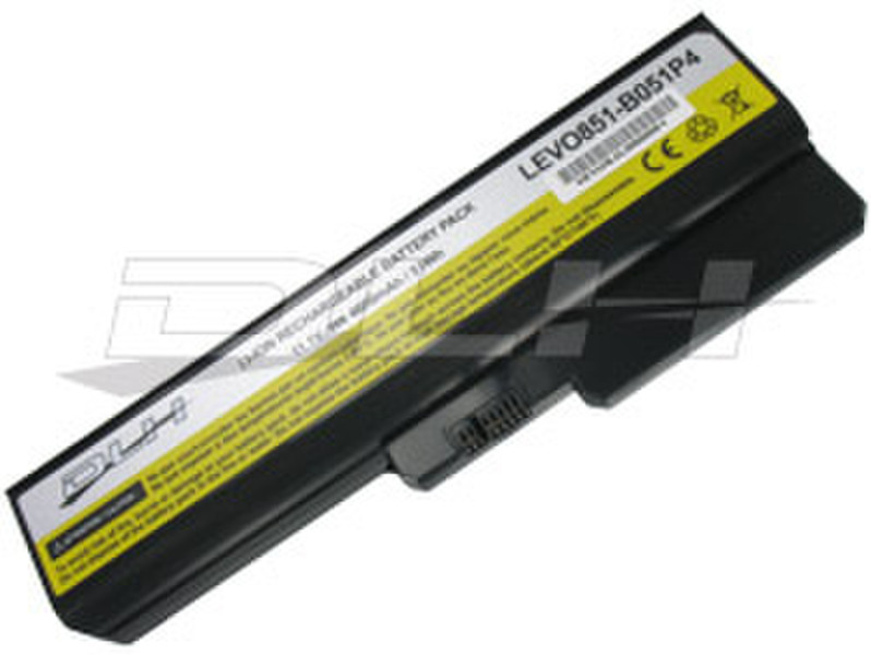 DLH LI-ION 11.1V-4600mAh-51Wh BLACK STANDARD Lithium-Ion (Li-Ion) 4600mAh 11.1V rechargeable battery