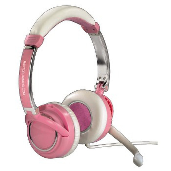 Raptor Gaming LH2 Pink Headset